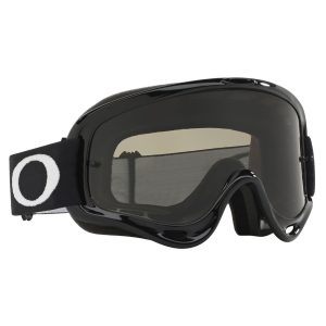 Oakley O-Frame MX Goggles Jet Black Dark Grey Lens 1