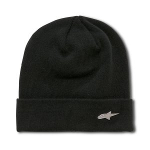 Alpinestars Metal Logo Cuff Beanie - Black 1