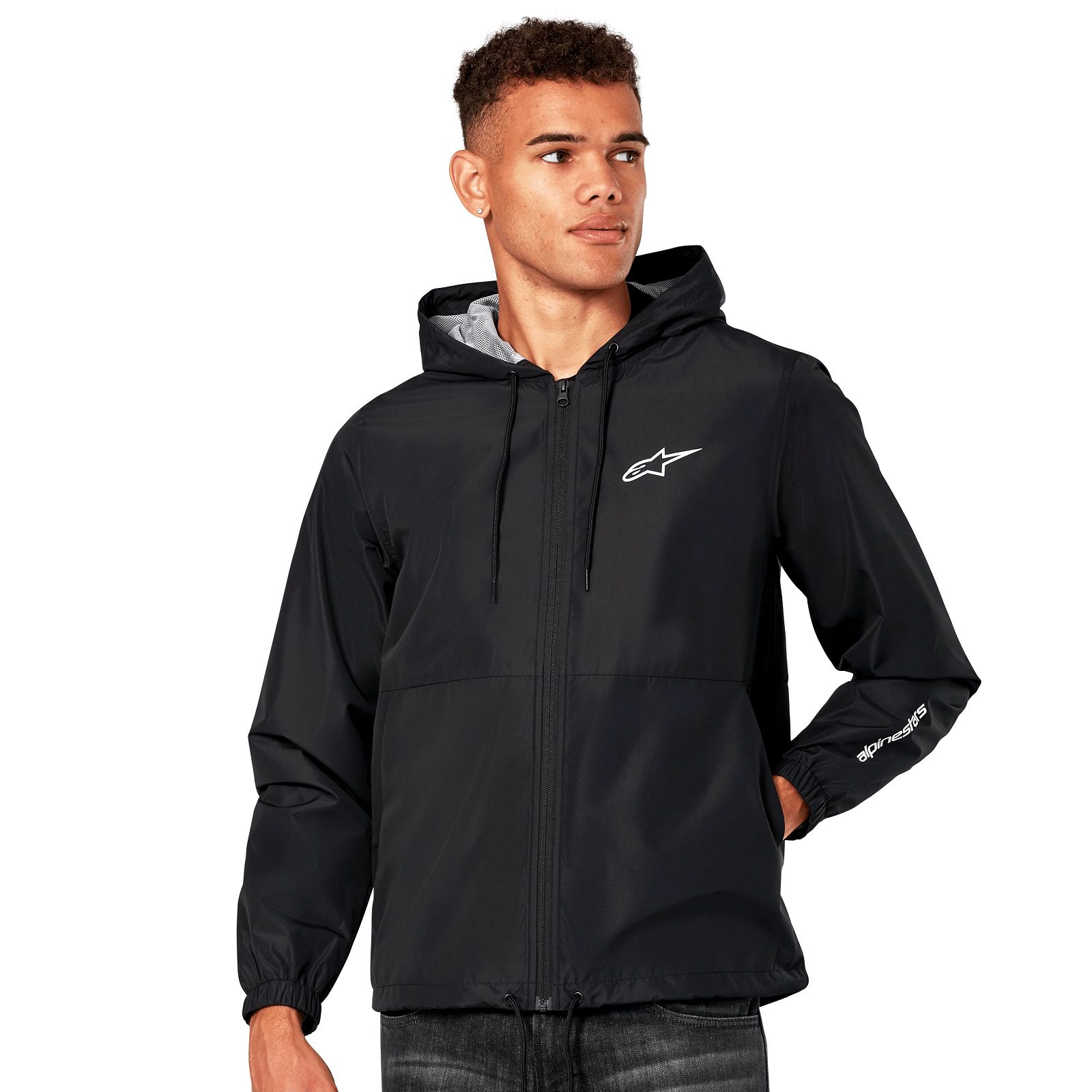 Alpinestars Speeder Windbreaker Jacket - Black/Black