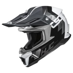 HJC C50 Primal Motorcycle Helmet - Black 1