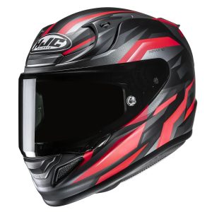 HJC RPHA 12 Dravix Motorcycle Helmet - Red 1