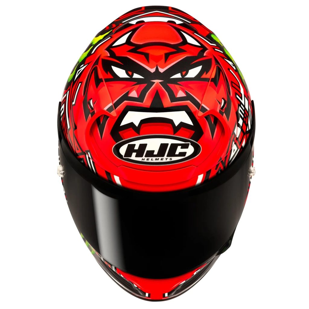 HJC RPHA 12 Replica Quartararo II Motorcycle Helmet - Red