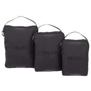 Oxford Atlas Packing Cubes Black 3-Pack Oxford Atlas Packing Cubes Black 3-Pack 1