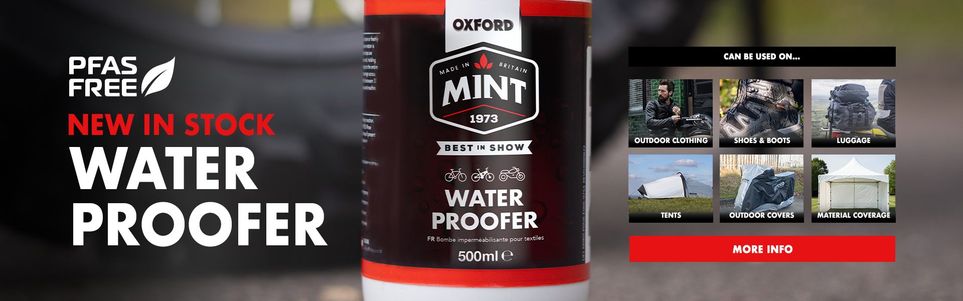 Oxford Mint Water Proofer Web Banner Oxford Mint Water Proofer Web Banner
