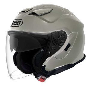 Shoei J-Cruise 3 Helmet – Chalk Grey Shoei J-Cruise 3 Motorcycle Helmet Chalk Grey 1