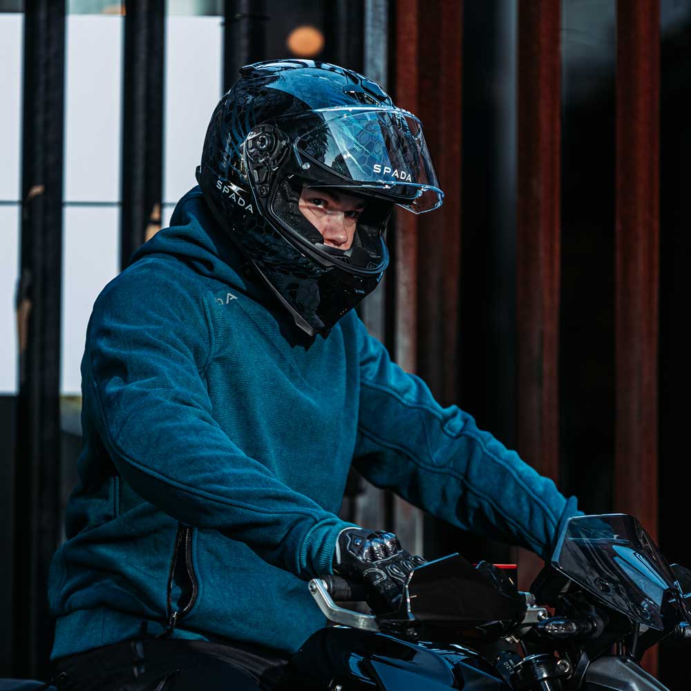 Spada Blade Motorcycle Hoodie Coral: Stylish & Protective Spada Blade Motorcycle Hoodie Coral: Stylish & Protective