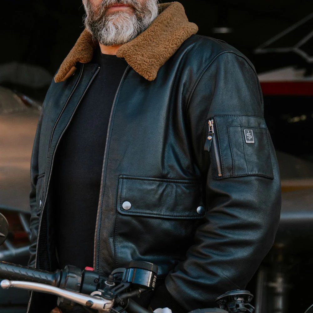 Spada Turbine Leather Motorcycle Jacket: Sleek and Stylish Gear