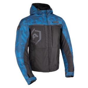 ARMR Suko 1.0 Motorcycle Jacket Blue Camo 1