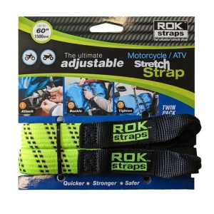 ROK Pack Luggage Straps 16 x 1060 mm – Green/Black ROK Pack Luggage Straps 16 x 1060 mm - Green Black 1