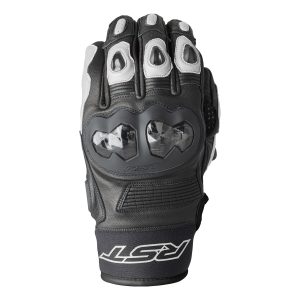 RST Freestyle 3 D3O Gloves – Black/White RST Freestyle 3 D3O Motorcycle Glove Black White 1