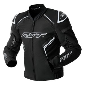 RST S1 D3O Jacket – Black/Black/White RST S1 D3O Mens Motorcycle Jacket Black Black White 1