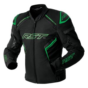 RST S1 D3O Jacket – Black/Grey/Flo Green RST S1 D3O Mens Motorcycle Jacket Black Grey Flo Green 1