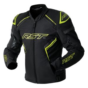 RST S1 D3O Jacket – Black/Grey/Flo Yellow RST S1 D3O Mens Motorcycle Jacket Black Grey Flo Yellow 1