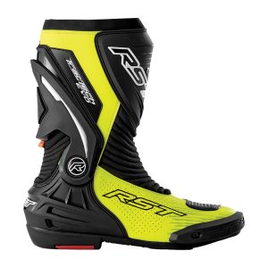 RST Tractech Evo D3O Motorcycle Boots - Black Flo Yellow 1