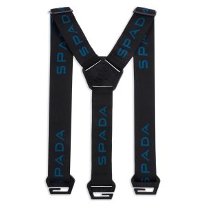Spada Kaiken Motorcycle Braces - Black Steel Blue 1