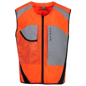 Spada Spark Visibility Vest – Orange Spada Spark Visibility Motorcycle Vest - Orange 1