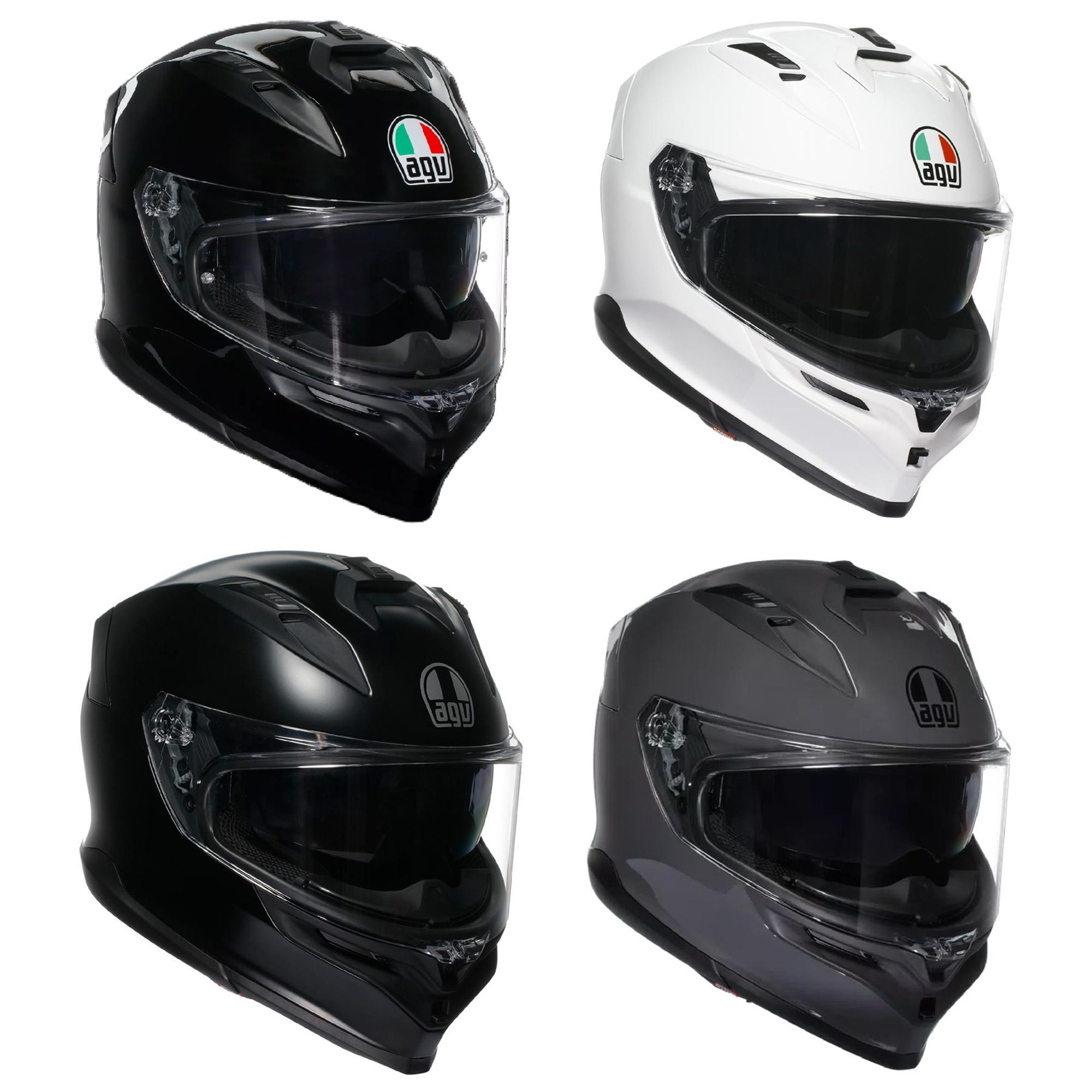 AGV K7 Plain Full Face Motorcycle Helmet