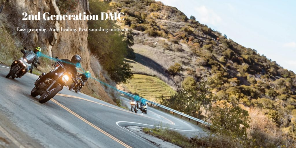 Cardo Packtalk Edge Mesh Motorcycle Helmet Bluetooth Intercom Features 2