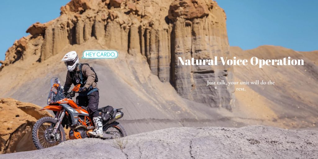 Cardo Packtalk Neo Mesh Motorcycle Helmet Bluetooth Intercom Features 2