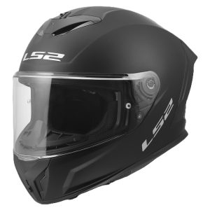 LS2 FF820 Rapid III Plain Motorcycle Helmet Matt Black 1