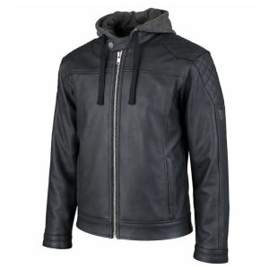 Spada Lambert Rev.2 Leather Jacket – Black Spada Lambert Rev.2 Mens Leather Motorcycle Jacket - Black 1