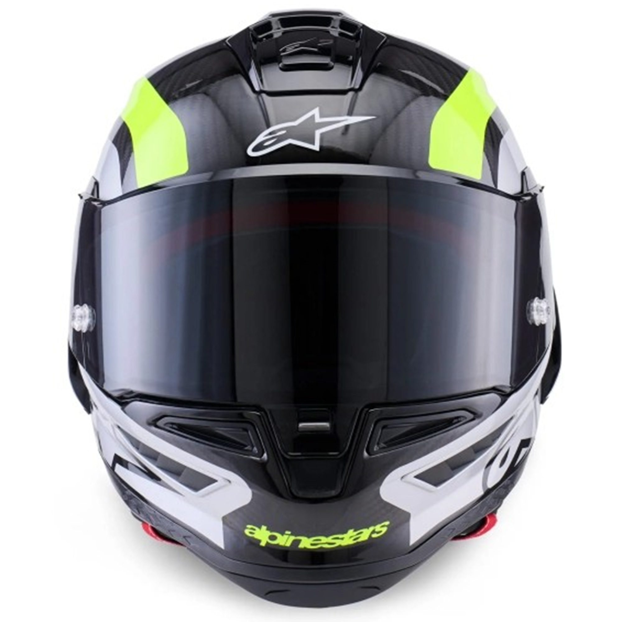 Yellow R10 Alpinestars Supertech R10 Arius Motorcycle Helmet: Yellow