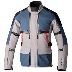 RST Pro Series Vulcan Motorcycle Jacket – Silver/Blue RST Pro Series Vulcan Motorcycle Jacket Silver Blue 1