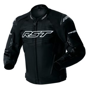 RST Tractech Evo D30 Motorcycle Jacket Black White 1