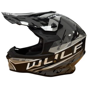 Wulfsport Adults Astral Motocross Helmet Black 1