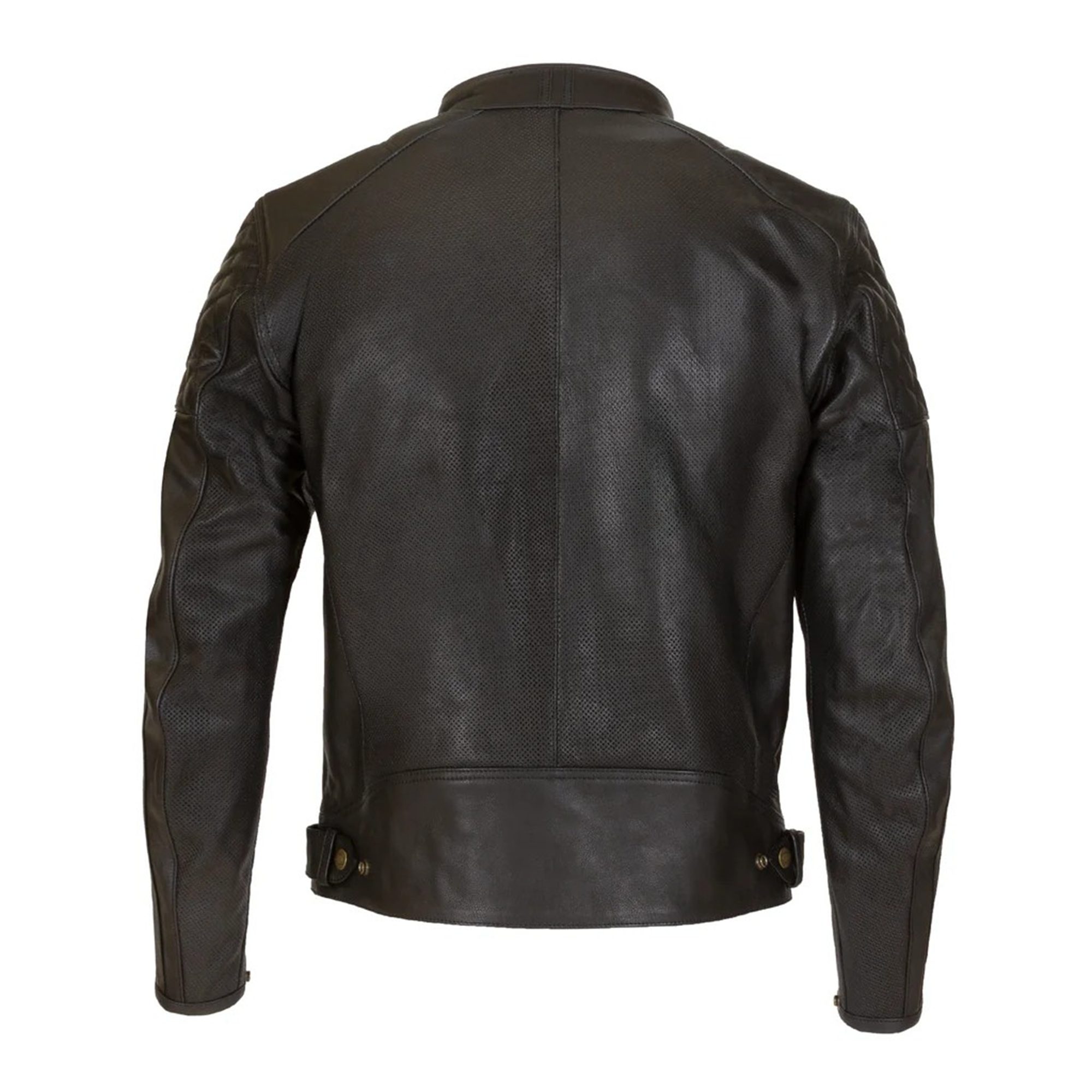 Merlin Icon D3O Leather Motorcycle Jacket - Black