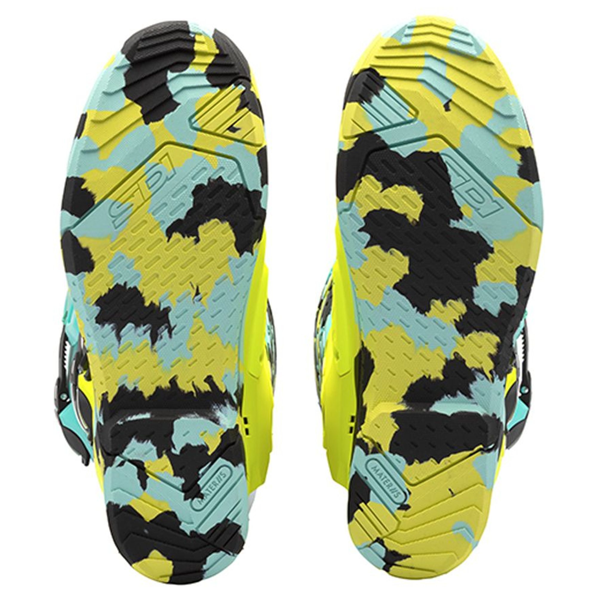 Sidi Crossair X Motorcycle Boots - Mint/Fluo