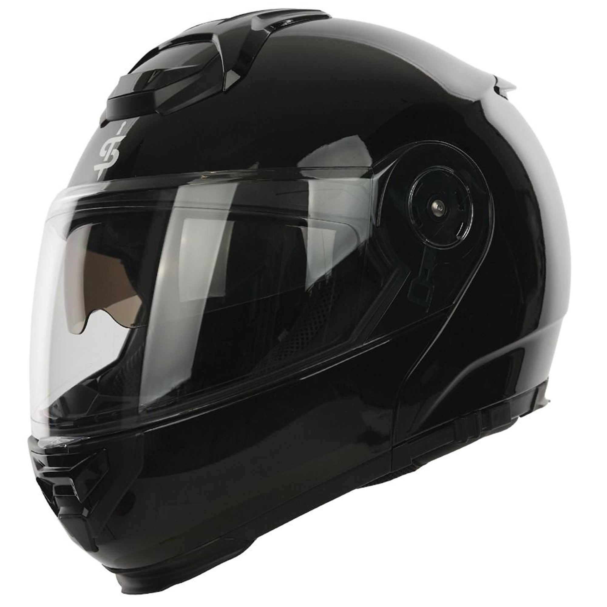 best budget flip-up motorcycle helmet uk Dual Visor Sun Shield Flip up Modular Motocross DOT Approved Helmets (Large, Matte Black) Automotive Spada Bastion Plain Motorcycle Helmet