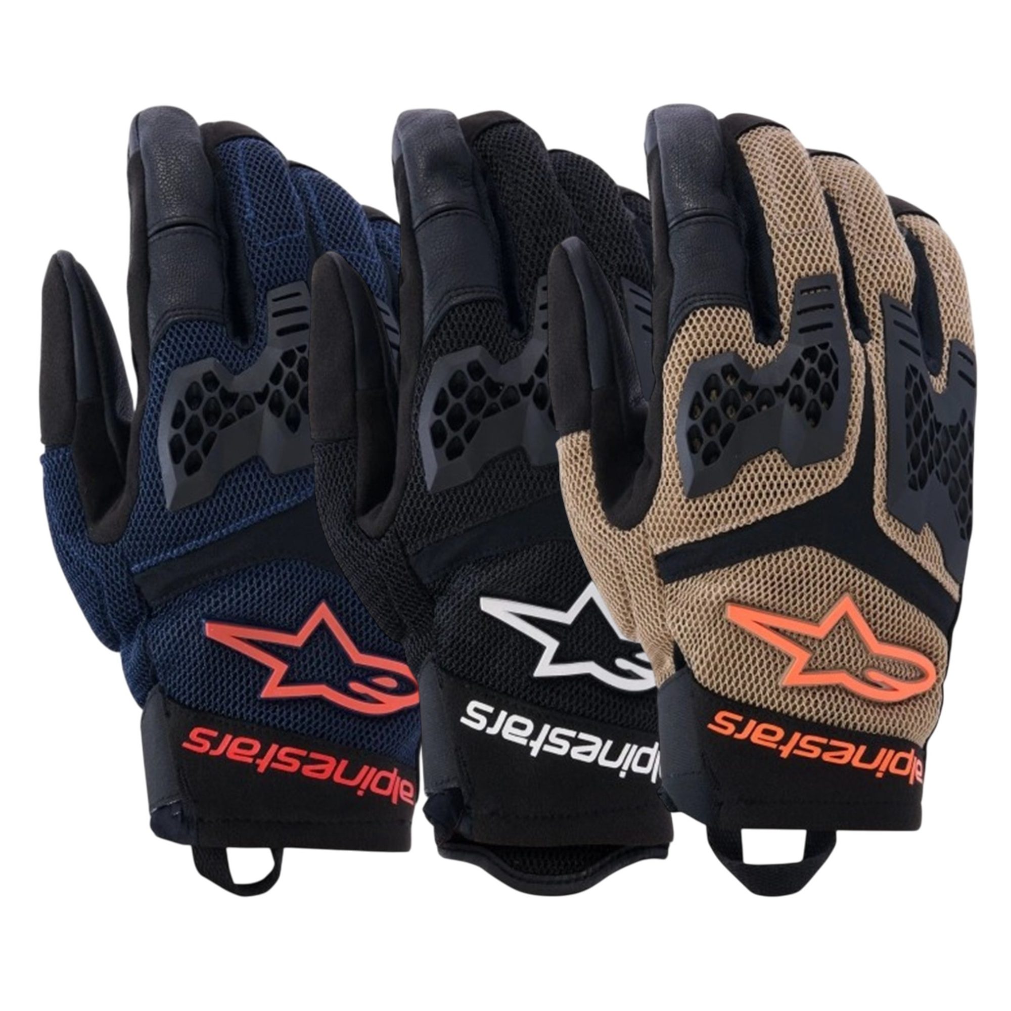 Alpinestars Manti Air Motorcycle Short Cuff Summer Motorbike Gloves