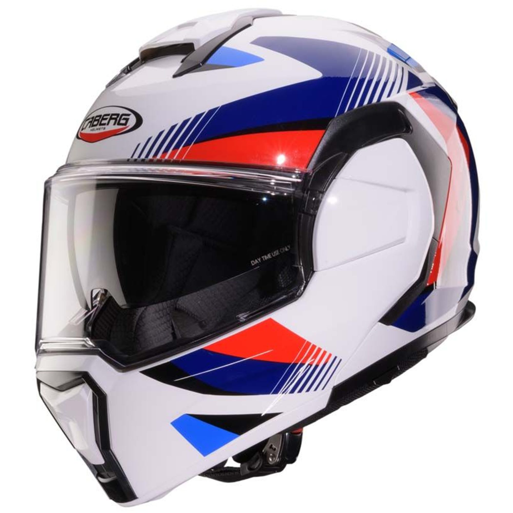 buy caberg helmets uk V2RR Chrono Full Face Helmet White/Blue FREE Delivery & Returns Caberg Helmets - Caberg Flip