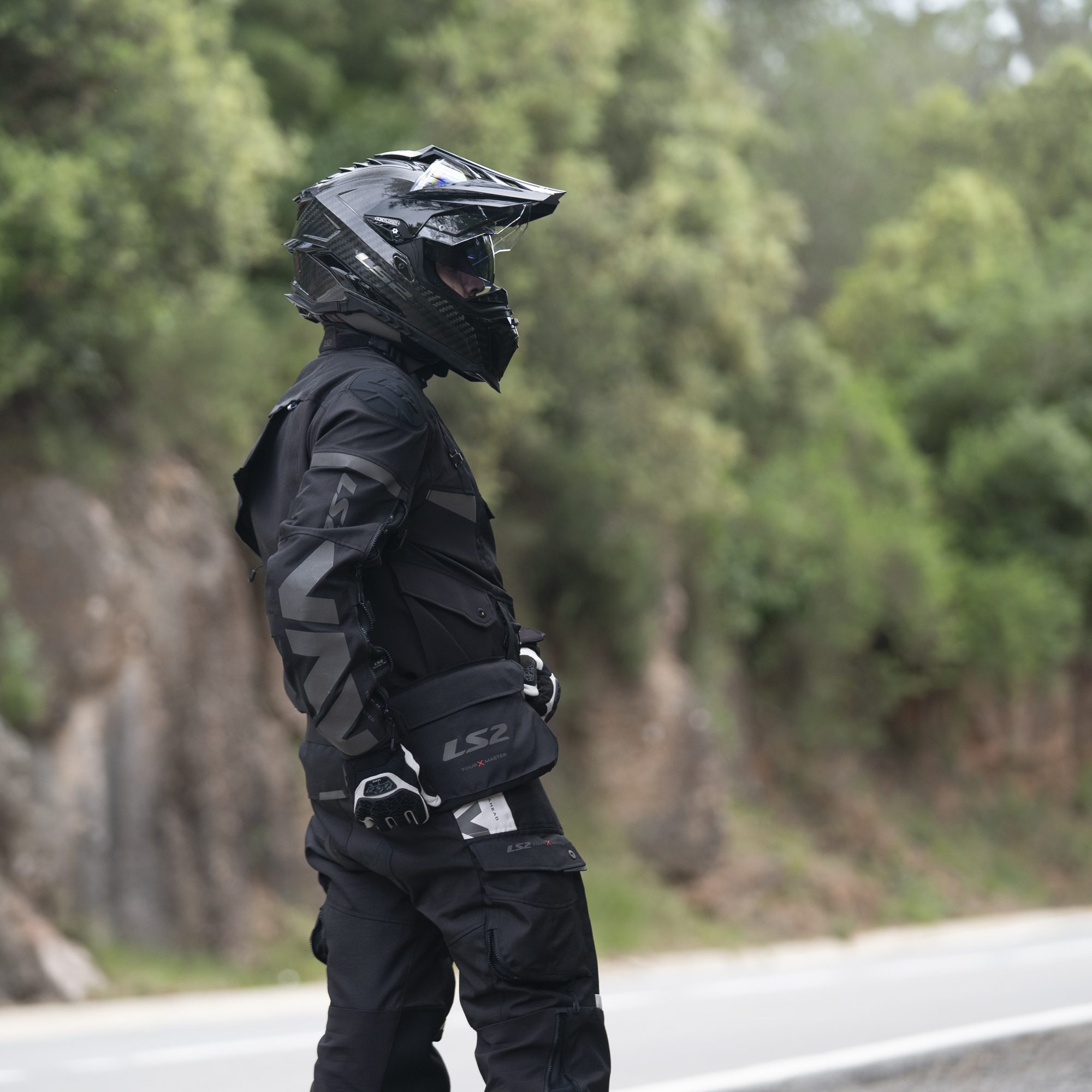 LS2 X-Master Motorcycle Jacket - Black